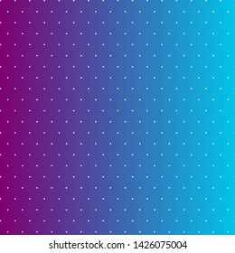 Small hexagons and colorful background