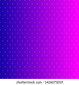Small hexagons and colorful background