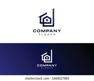 Small Home Logo Design Icon