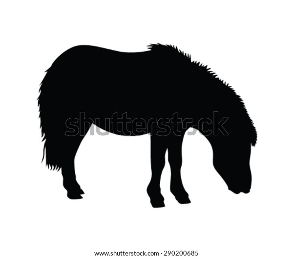 Small Horse Vector Silhouette Stock Vector Royalty Free 290200685 small-horse-vector-silhouette-stock-vector-royalty-free-290200685
