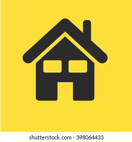 icono de casa pequeña
