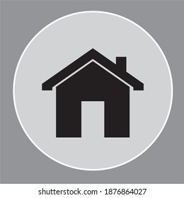 Small house. Icon Vector. eps10 