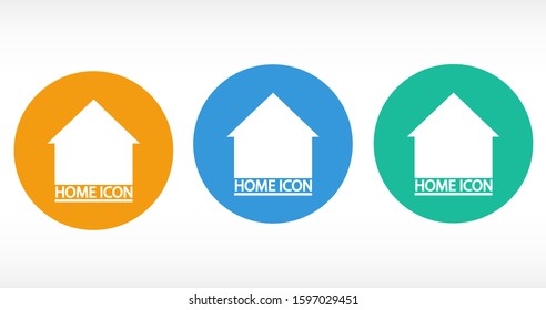 Small house Icon Vector. Simple flat symbol. Illustration pictogram Small house Icon Vector image to be used in web applications, Small house Icon Vector mobile applications and print media