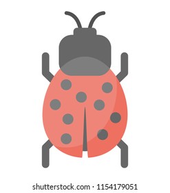 
A small insect with dots over it having small antennas, bug 
