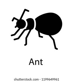 A small insect having small legs depicting ants