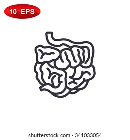small intestine icon