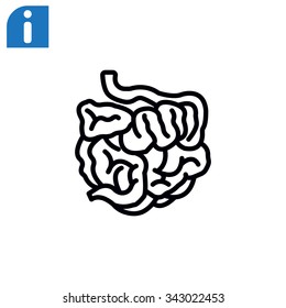 small intestine icon
