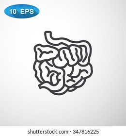 small intestine icon