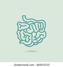small intestine icon
