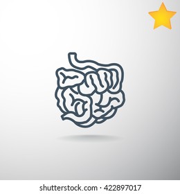 Small intestine icon