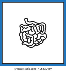 Small intestine icon
