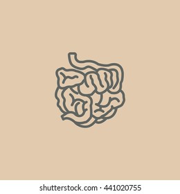 Small intestine icon
