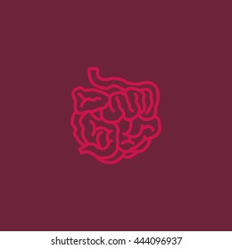 Small intestine icon