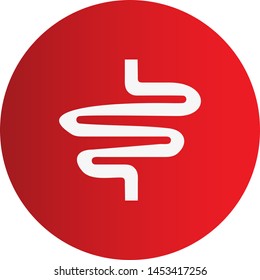 Small Intestine icon for your project
