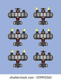Small Iron Airplane - Animation Sprite Sheet