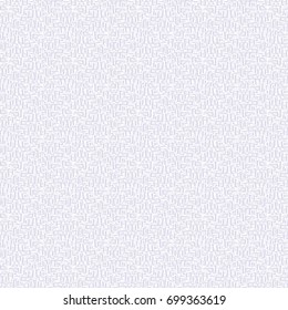 Small irregular geometric shapes pattern. Faded background. Abstract vector.