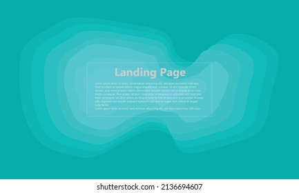 ilustración de diseño de vector isleño. azul. fondo abstracto. ilustración abstracta. fondo moderno. adecuado para páginas de inicio, presentaciones, plantillas de sitio web, banners.