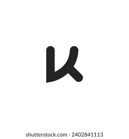 Small K logo with blank background