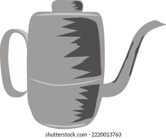 small kettle for hot water