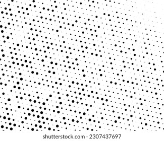Small and large dotes. Halftone dotted background. Pop art style. Comic background. Dotted retro backdrop with circles, dots. Design element for web banners, posters, cards, wallpaper. Vector