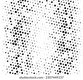 Small and large dotes. Halftone dotted background. Pop art style. Comic background. Dotted retro backdrop with circles, dots. Design element for web banners, posters, cards, wallpaper. Vector