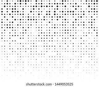 Small and large rhombuses. Black and white color Vector illustration BAckground for web banners, posters, cards, covers, wallpapers, backdrops, panels