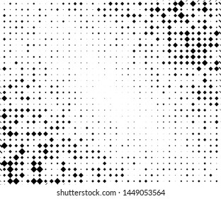Small and large rhombuses. Black and white color Vector illustration BAckground for web banners, posters, cards, covers, wallpapers, backdrops, panels