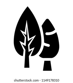 
Small leafs attached together with cornered edges making icon for monstera leaf 
