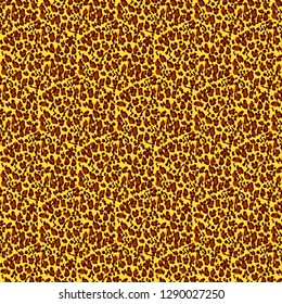 Small leopard print. Leopard pattern.