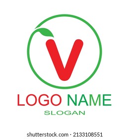 Small Letter a logo in green leaves, letter logo vector shape  