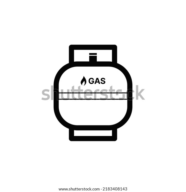 Small Liquefied petroleum gas icon. LPG. Gas vector
line icon