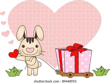 Small lovely rabbit