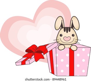 Small lovely rabbit