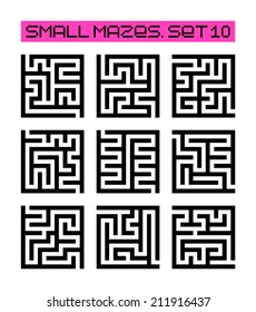 small mazes set 10