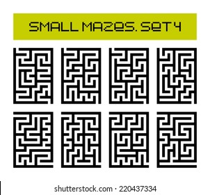 small mazes set 4