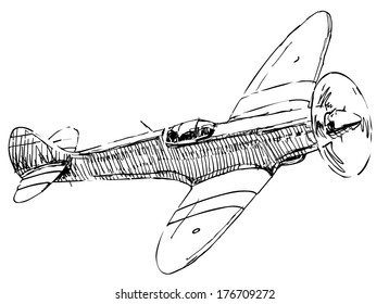 1,528 Sketch Planes War Images, Stock Photos & Vectors | Shutterstock