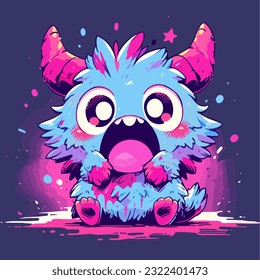 A small monster that was adorable and had a sly grin