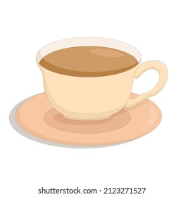 a small mug of fragrant black tea