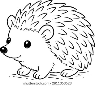 A small, nocturnal mammal known for its spiny coat and ability to roll into a ball for protection. Hedgehogs are insectivores and are found in Europe, Asia, and Africa