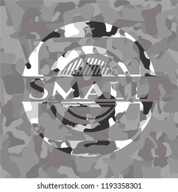 Small on grey camouflage texture