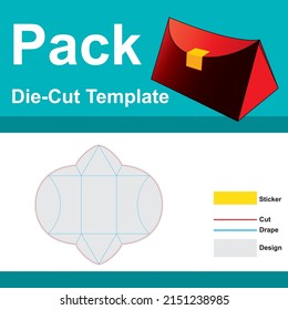 Small Pack with Die-Cut Template