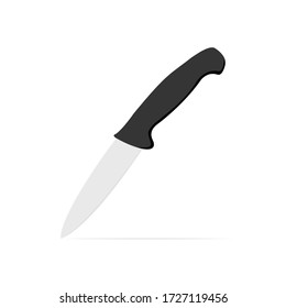 Kleine Paring Messer Vector Illustration. Messer-Icon-Bild