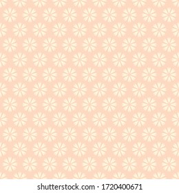 Small pastel flower. This pattern is suitable for fabrics, t-shirts, gift wrapping, postcards and other printing surfaces.