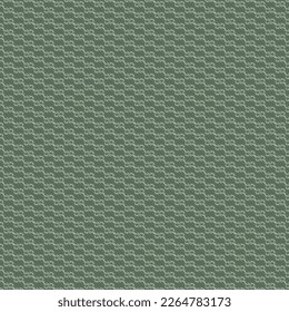 Small patches or rectangular elements arranged linearly, obliquely and alternately. Pattern in green and light blue tones. Tablecloth texture. Abstract vector.