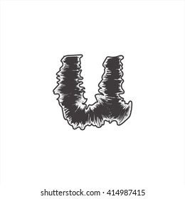 small pattern font black u compatible with pattern font black A-Z and can to do many thing on web design or website.