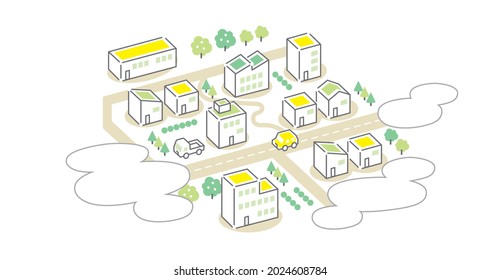A small and peaceful town