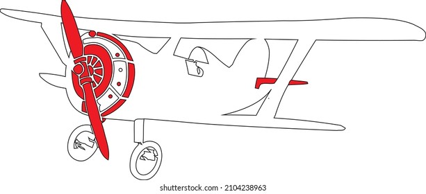 small plane for carrying several people