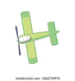 Flachbild-Symbol für Kleinflugzeuge