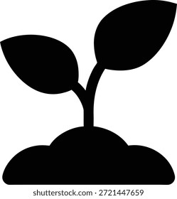 Pequena Planta Que Cresce A Partir Do Solo