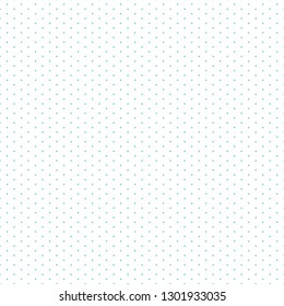 Small polka dot Blue and White seamless pattern background.